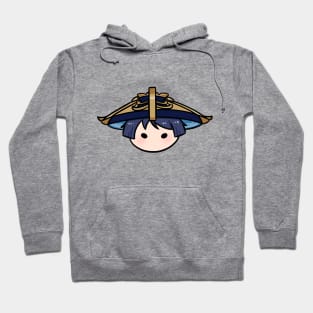 Genshin Impact Wanderer chibi head Scaramouche | Morcaworks Hoodie